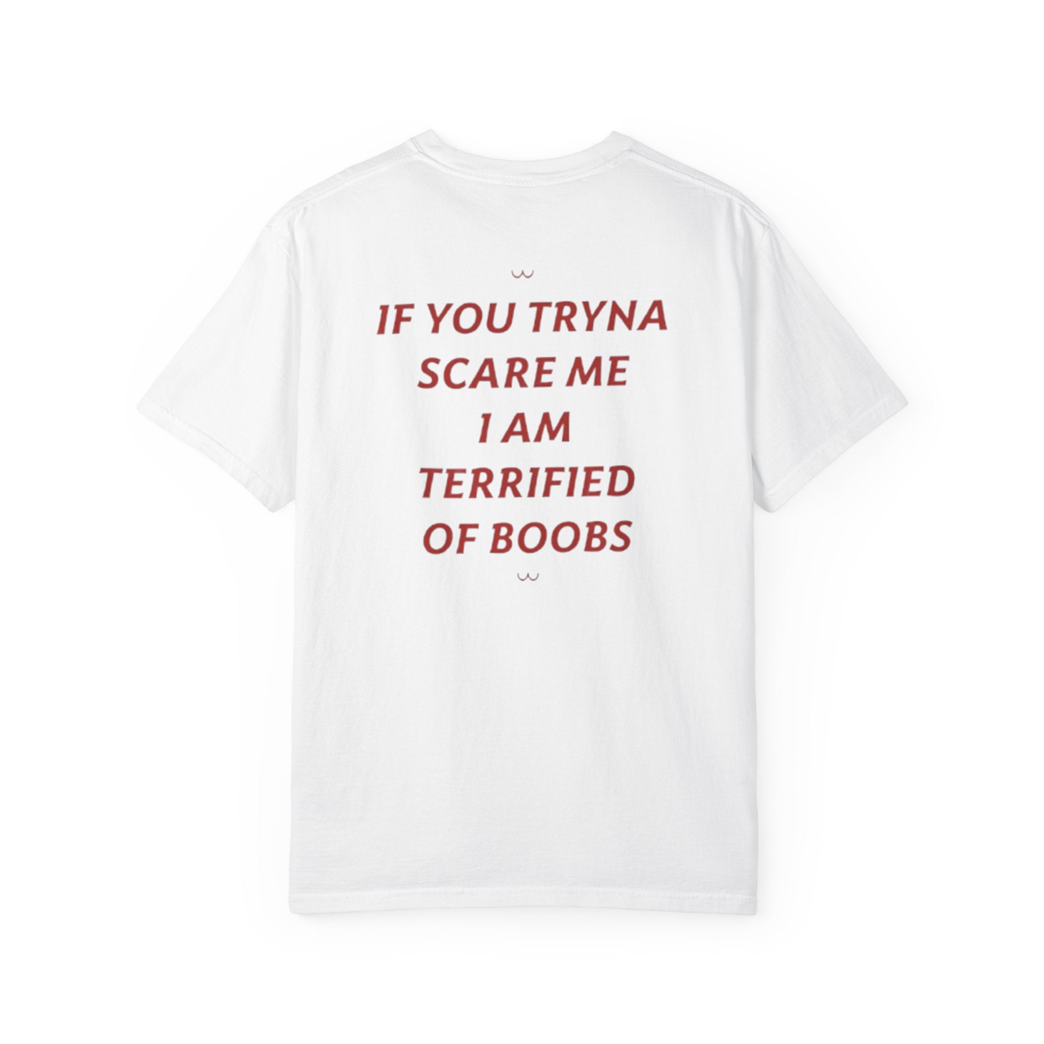 If You Tryna Scare Me I Am Terrified of Boobs Tee